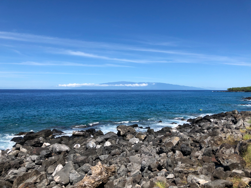 No more vog! I could see Maui. At least it could take me here.
